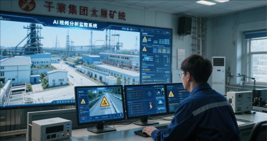 開灤集團唐山礦業公司全面建成AI視頻分析預警監控系統