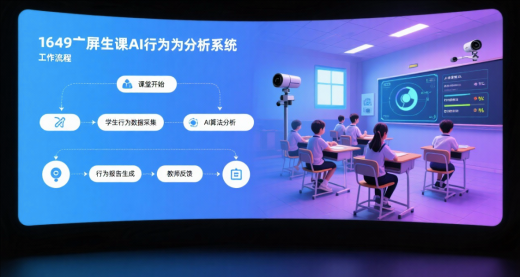 教室AI學生學情分析攝像頭應用分析